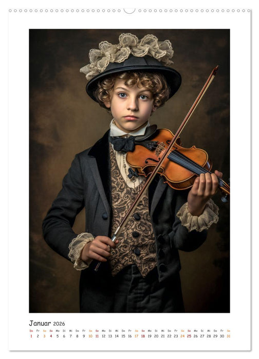 Musikalische Talente (CALVENDO Premium Wandkalender 2026)