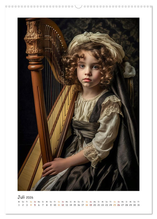 Musikalische Talente (CALVENDO Premium Wandkalender 2026)