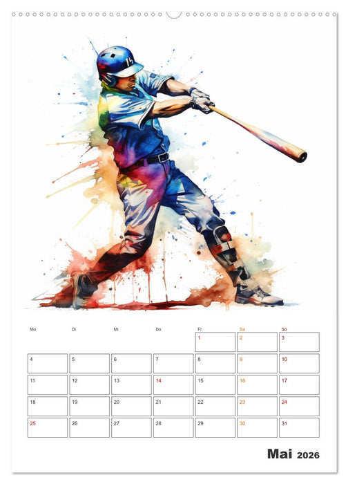 Aktivitäten im Sport (CALVENDO Premium Wandkalender 2026)