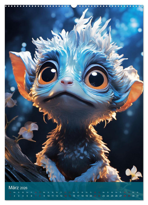 Fabelwesen (CALVENDO Wandkalender 2026)