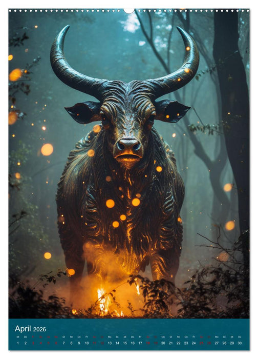 Fabelwesen (CALVENDO Wandkalender 2026)