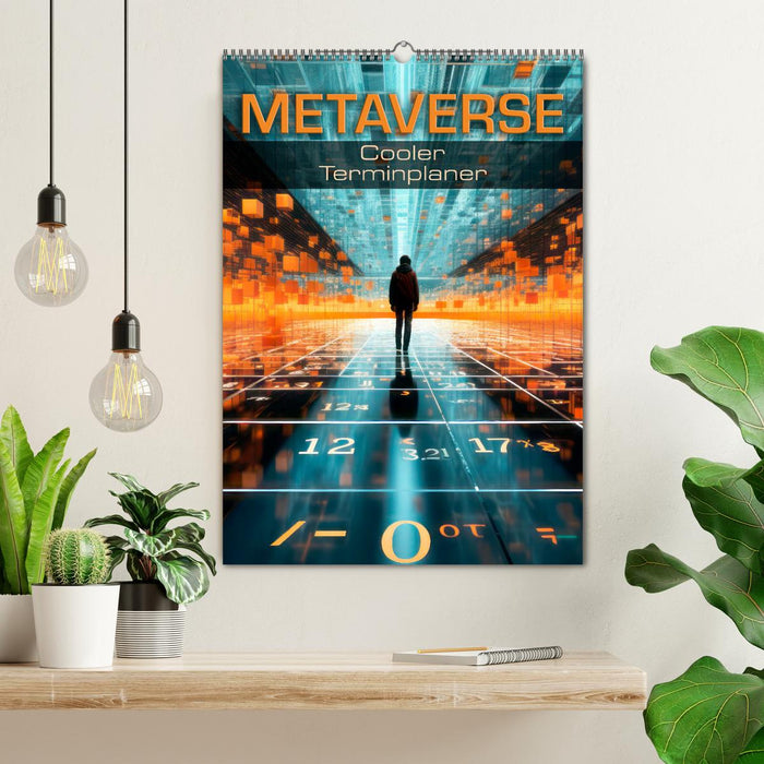 METAVERSE Cooler Terminplaner (CALVENDO Wandkalender 2026)
