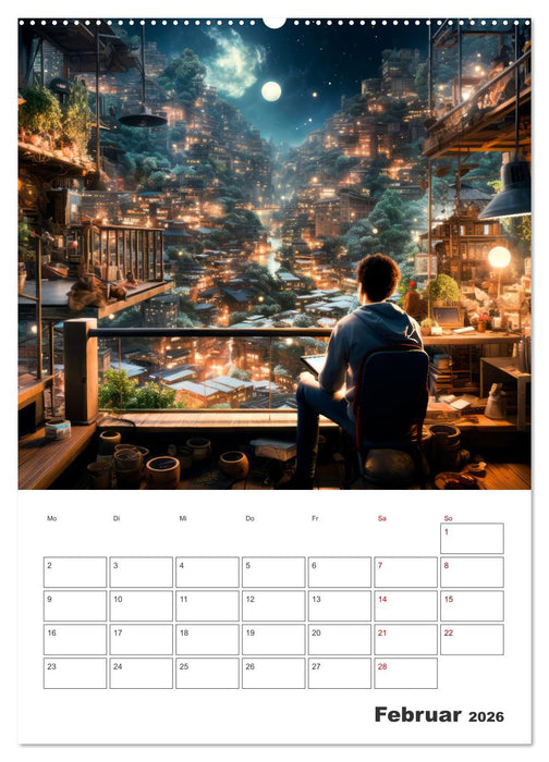 METAVERSE Cooler Terminplaner (CALVENDO Wandkalender 2026)