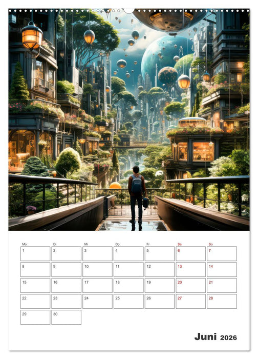 METAVERSE Cooler Terminplaner (CALVENDO Wandkalender 2026)