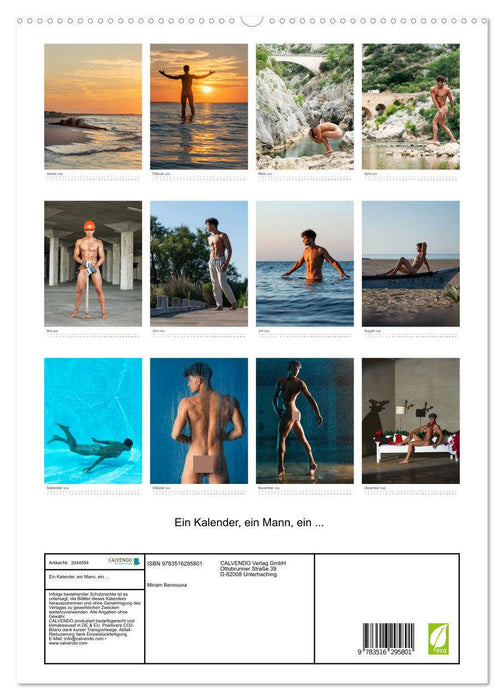 Ein Kalender, ein Mann, ein ... (CALVENDO Premium Wandkalender 2026)