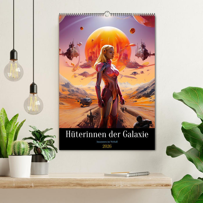 Hüterinnen der Galaxie (CALVENDO Wandkalender 2026)