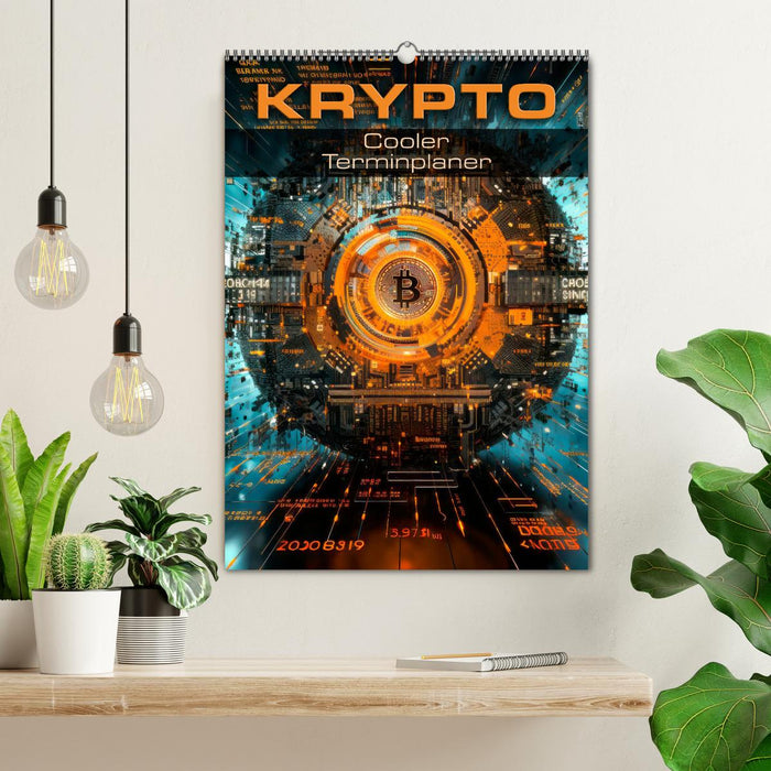 KRYPTO Cooler Terminplaner (CALVENDO Wandkalender 2026)