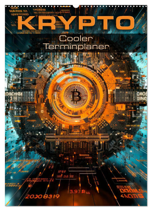 KRYPTO Cooler Terminplaner (CALVENDO Wandkalender 2026)