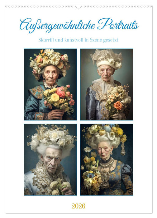 Außergewöhnliche Portraits (CALVENDO Wandkalender 2026)