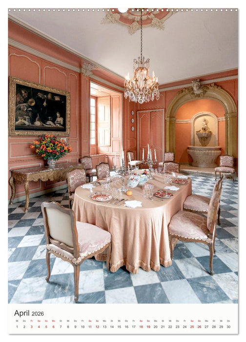 Küchen und Tafeln im Mittelalter (CALVENDO Wandkalender 2026)