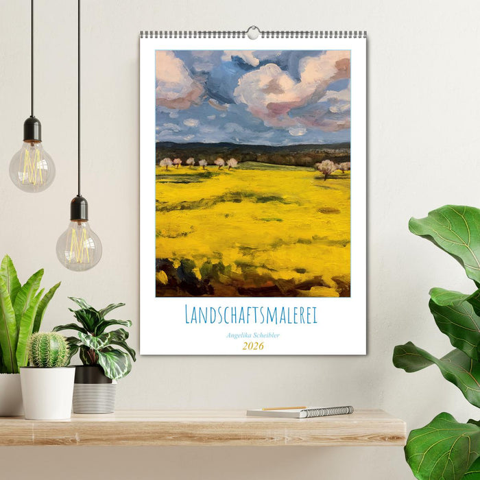 Landschaftsmalerei (CALVENDO Wandkalender 2026)