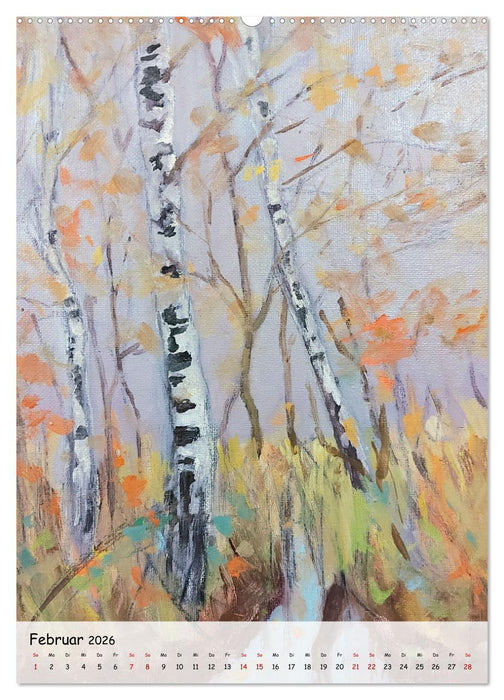 Landschaftsmalerei (CALVENDO Wandkalender 2026)