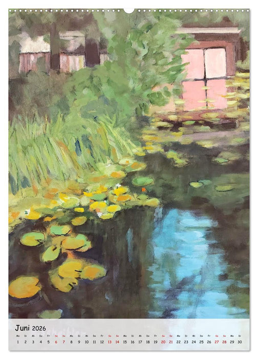 Landschaftsmalerei (CALVENDO Wandkalender 2026)