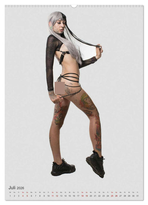 Die Welt der Tätowierungen: Ein Jahr in Bildern (CALVENDO Premium Wandkalender 2026)