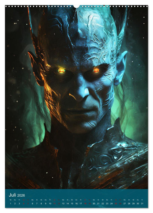 Fabelwesen (CALVENDO Premium Wandkalender 2026)
