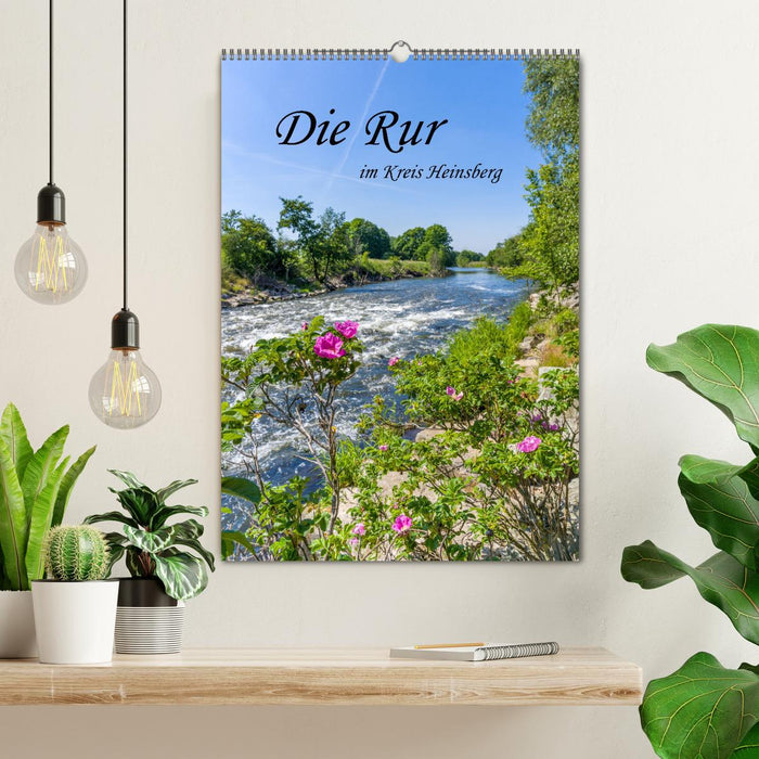 Die Rur im Kreis Heinsberg (CALVENDO Wandkalender 2026)
