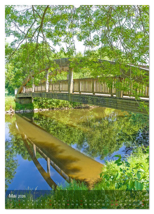 Die Rur im Kreis Heinsberg (CALVENDO Wandkalender 2026)