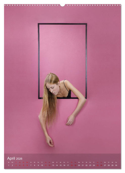 framed portraits - fine art Fotografie von Michael Allmaier (CALVENDO Wandkalender 2026)