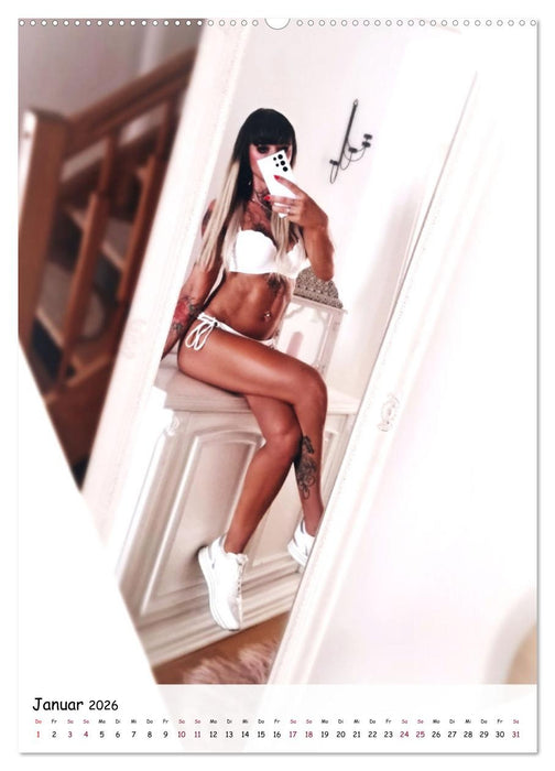 Tätowierte Vielfalt - Verführerische Linien und Kurven (CALVENDO Premium Wandkalender 2026)