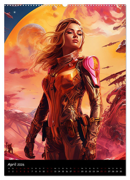Hüterinnen der Galaxie (CALVENDO Premium Wandkalender 2026)