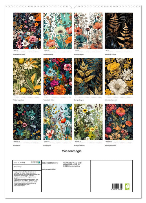 Wiesenmagie (CALVENDO Wandkalender 2026)