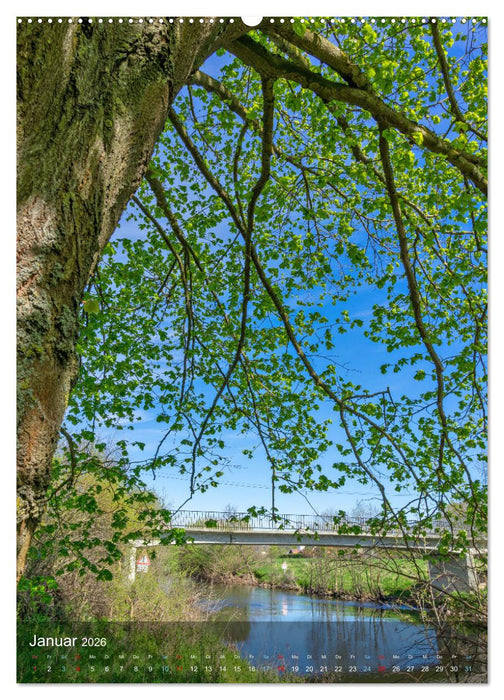 Die Rur im Kreis Heinsberg (CALVENDO Premium Wandkalender 2026)