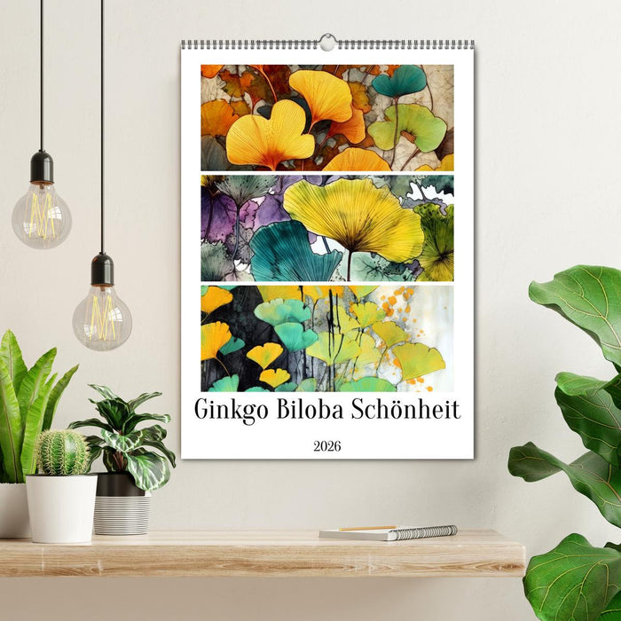Ginkgo Biloba Schönheit (CALVENDO Wandkalender 2026)