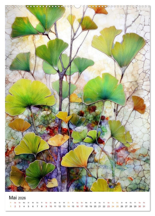 Ginkgo Biloba Schönheit (CALVENDO Wandkalender 2026)