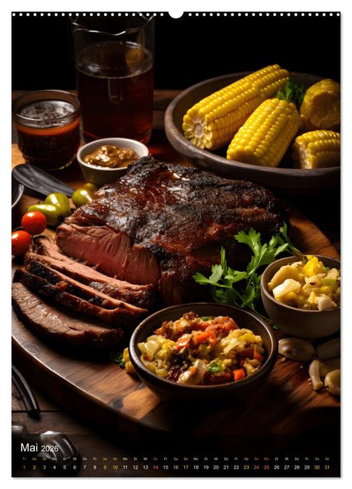 Meat Lovers - Köstliche Grill Abenteuer (CALVENDO Wandkalender 2026)