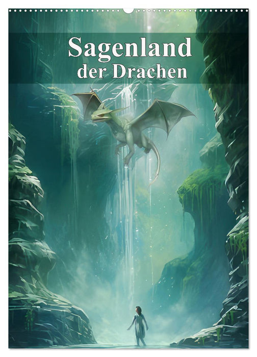 Sagenland der Drachen (CALVENDO Wandkalender 2026)