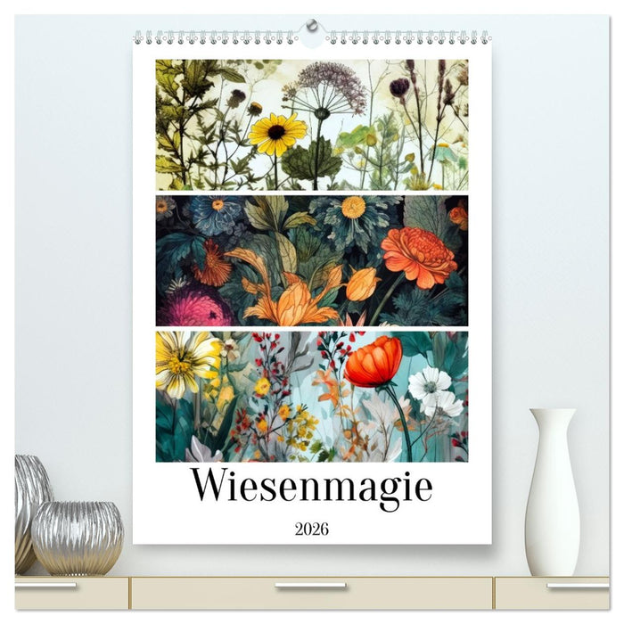 Wiesenmagie (CALVENDO Premium Wandkalender 2026)