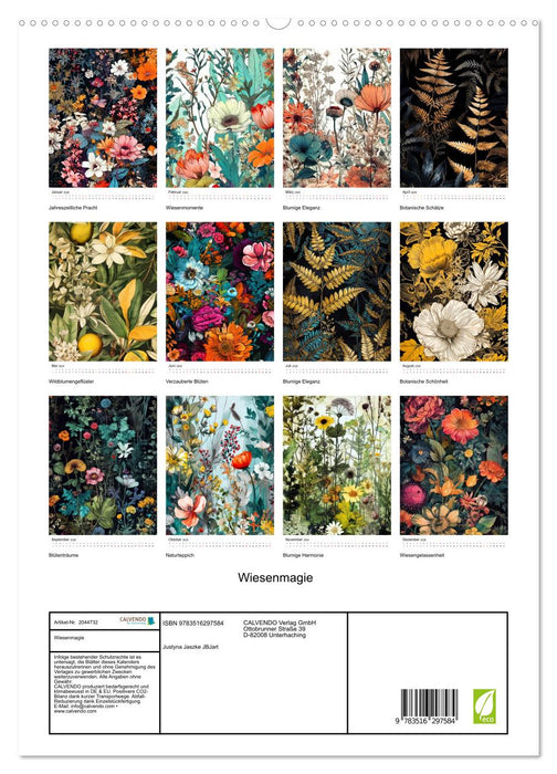Wiesenmagie (CALVENDO Premium Wandkalender 2026)