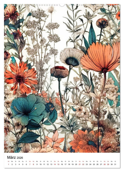 Wiesenmagie (CALVENDO Premium Wandkalender 2026)
