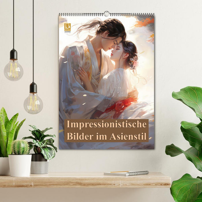 Impressionistische Bilder im Asienstil (CALVENDO Wandkalender 2026)