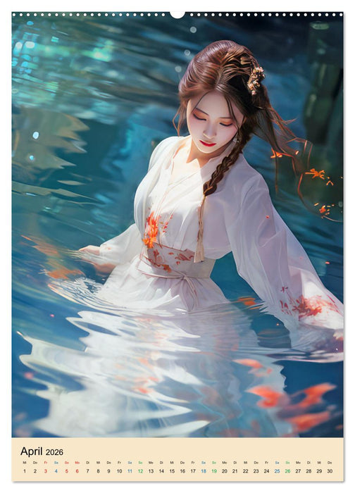 Impressionistische Bilder im Asienstil (CALVENDO Wandkalender 2026)