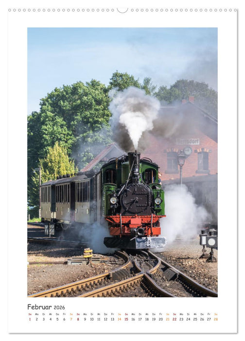 Faszination Museumsbahn (CALVENDO Wandkalender 2026)