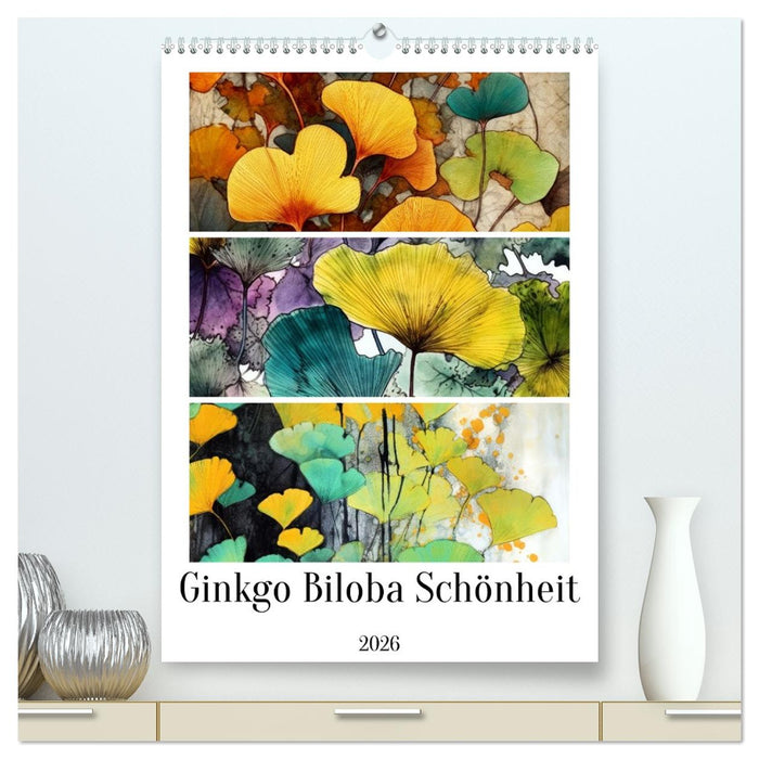 Ginkgo Biloba Schönheit (CALVENDO Premium Wandkalender 2026)
