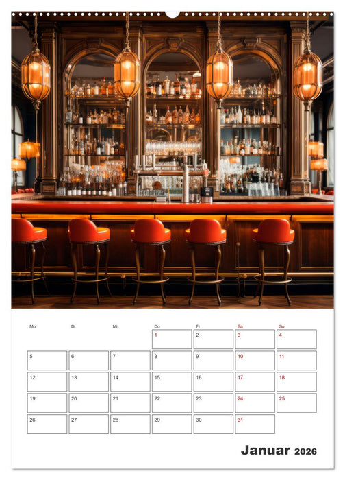 Bar- und Lounge-Atmosphäre (CALVENDO Premium Wandkalender 2026)