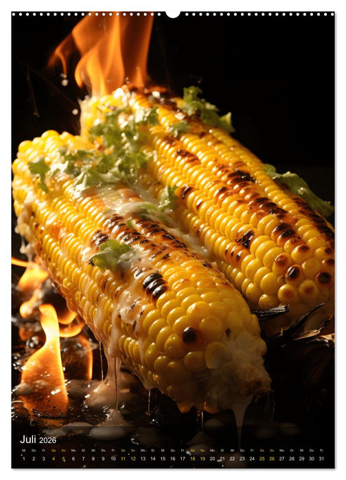 Meat Lovers - Köstliche Grill Abenteuer (CALVENDO Premium Wandkalender 2026)