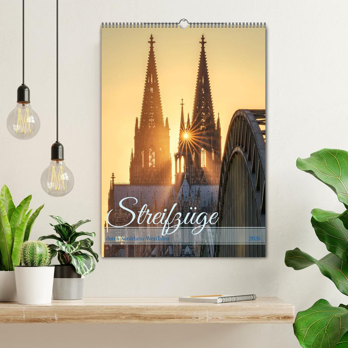 Streifzüge durch Nordrhein-Westfalen (CALVENDO Wandkalender 2026)