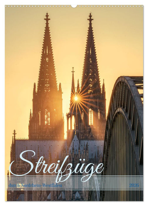 Streifzüge durch Nordrhein-Westfalen (CALVENDO Wandkalender 2026)