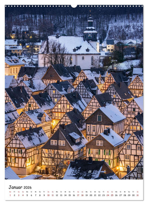 Streifzüge durch Nordrhein-Westfalen (CALVENDO Wandkalender 2026)