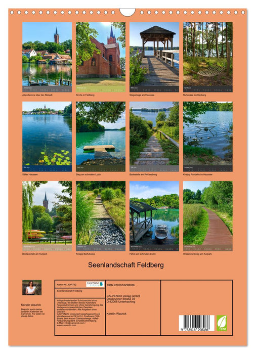 Seenlandschaft Feldberg (CALVENDO Wandkalender 2026)