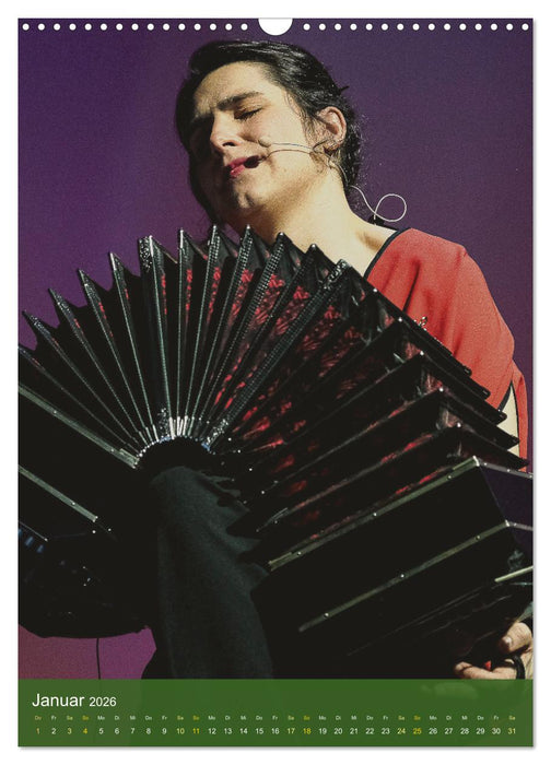 Women singing and playing Jazz (CALVENDO Wandkalender 2026)