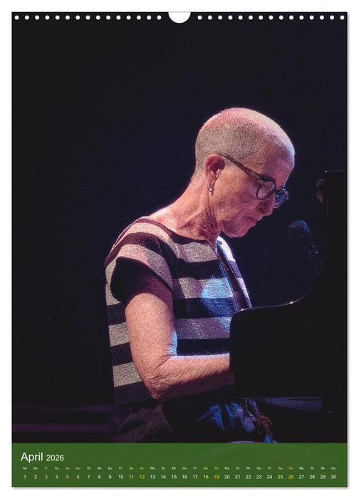 Women singing and playing Jazz (CALVENDO Wandkalender 2026)