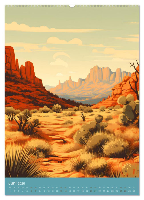 Fantasievolle Idylle (CALVENDO Wandkalender 2026)