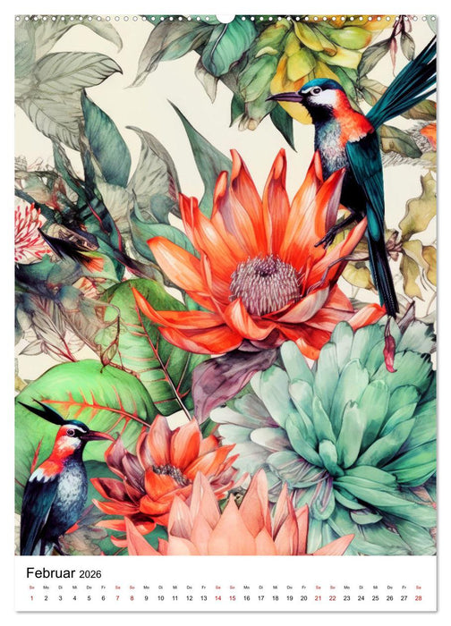 Kaktusparadies (CALVENDO Premium Wandkalender 2026)