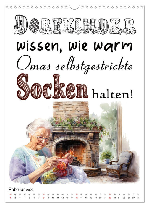 Dorfkinder und stolz darauf (CALVENDO Wandkalender 2026)