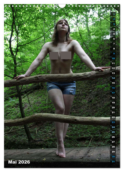 Nackte Freiheit (CALVENDO Wandkalender 2026)
