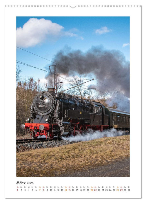 Faszination Museumsbahn (CALVENDO Premium Wandkalender 2026)